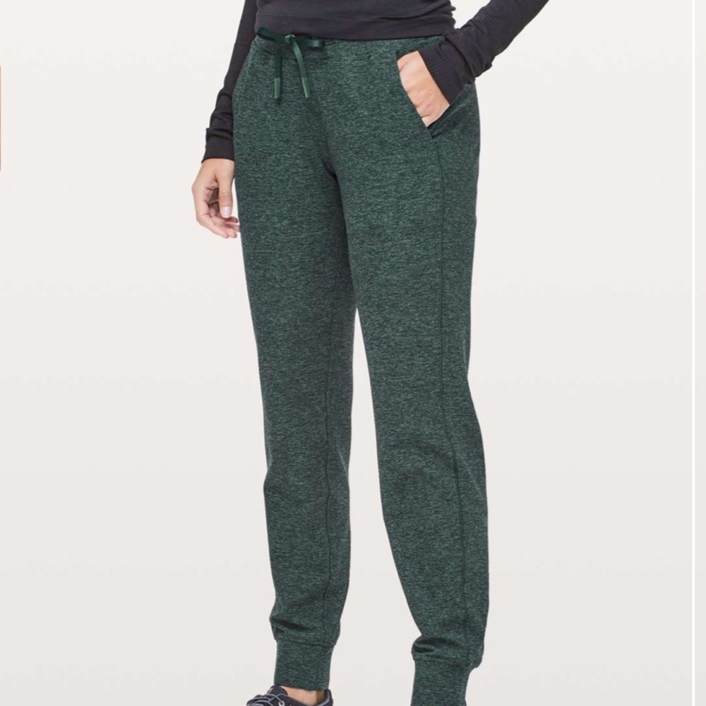 Lululemon Ready To Rulu Pant Heathered Green Jasper